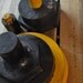Vintage Industrial Wood Foundry Patterns, Set of 3