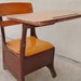 Vintage Childrens' Chair and Desk Combination