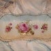 Vintage porcelain china celery dish rose pattern collectible