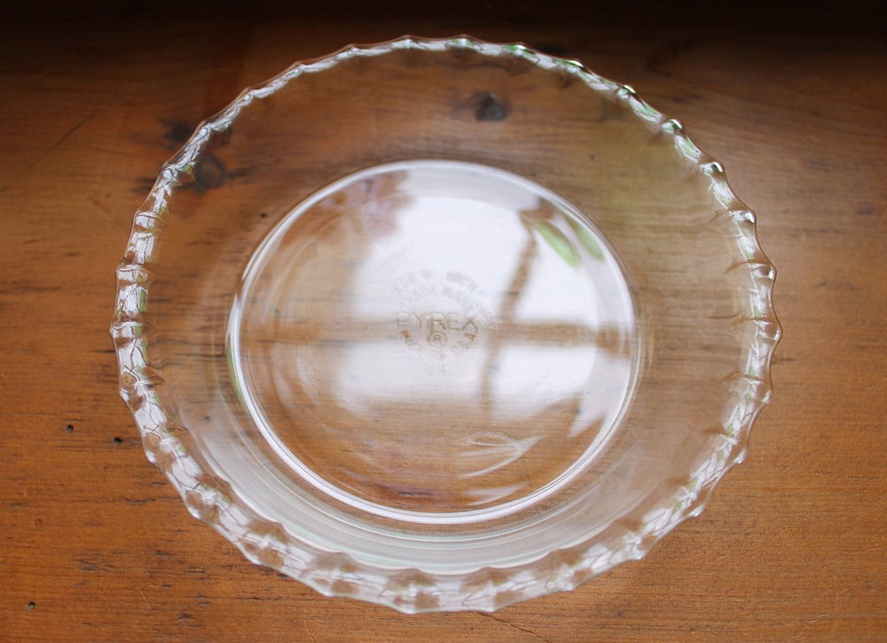 Rare Pyrex Fluted Individual 206 6 Pie Plate