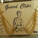 collectable sweater guard/clip in original packaging-new old stock