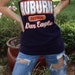 Women's Blue Auburn War Eagle Tube Top Shirt / Dress