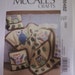 McCall's Crafts M6482 Owl Pillows and Quilt