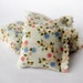 Floral French lavender sachets, vintage fabric