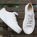 Platform Sneaker White Flatform Womens 6