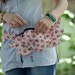 Pink Floral Heart Bag Purse Flying Heart Romantic Small Cute Hip Bag Purse Shabby Chic Rocker Love Gift Gift For Her May finds Spring Summer