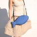 Fish Bag Fish Purse Electric Blue Bag Cross Body Bag Unisex Bag Summer Bag Cute Bag Sea Punk Hipster Kawaii Teen Bag