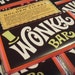 Willy wonka & the chocolate factory replica novelty wonka bar x1 retro candy confectionery wonka bar