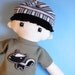 Boy rag doll - cloth doll