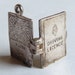 Nuvo English Vintage silver Charm Driving Licence Opens Bracelet charm