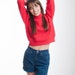 SALE- 1950's Red Knit Turtleneck Talbott's Sweater