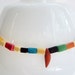 Vintage Jewelry Necklace Multicolored stones