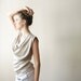 Draped Blouse, Pwder Pink Summer Top