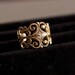 Vintage Filigree Gold Tone Ring by Sarah Coventry