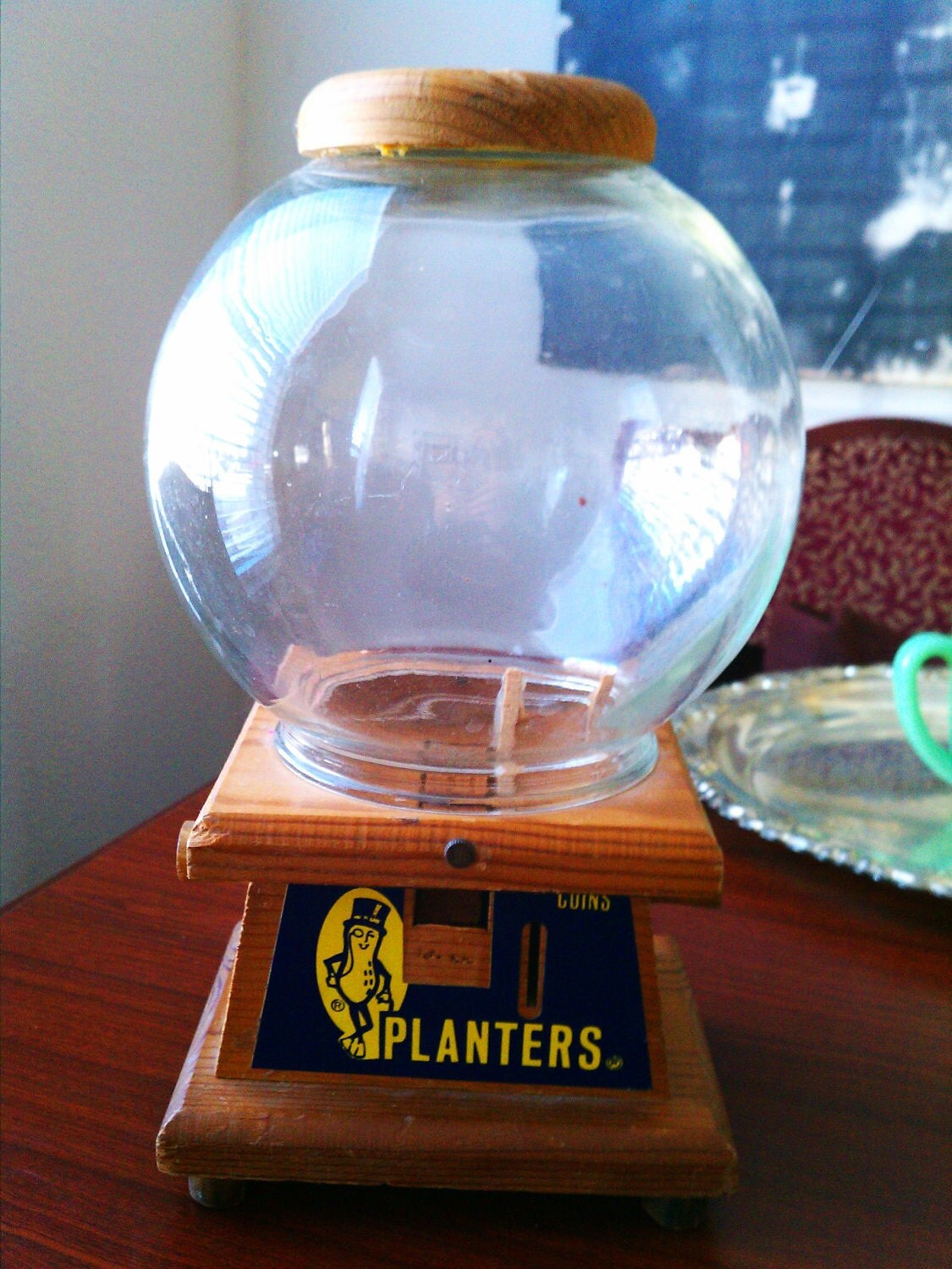 Planter's Peanuts Dispenser Bank by vintagegeeks on Etsy