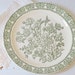 Vintage Green Transferware Platter - Royal China
