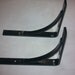 Iron Shelf Brackets Beautiful Modern Curved Look Handmade