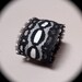 Black Lace Cuff Bracelet