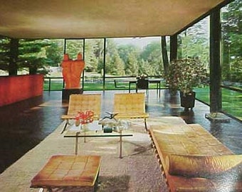 1969 Art Today Faulkner MID CENTURY MODERN design furniture architecture book