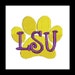 LSU, Paw Print, LSU Embroidery Design (23) Instant Download