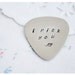 CIJ SALE Personalized Guitar Pick - Hand Stamped - I Pick You - Gift for Him