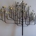 Mid Century Modern Metal Money Tree Wall Sculpture C Jere Style