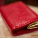 Vintage 1960s red wallet