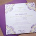 Purple Bridal Shower Invitations, Purple Bridal Shower, Purple Wedding Invitations