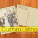 Reserved for Akemi - Vintage Wedding Thank You Postcards with Postmark - Set of 40 - Printed on 100 lb. Recycled Matte Stock