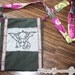 DRAGON and PIG Too Cute to Eat - Eco Bag Pouch Purse - Vegan Vegetarian - ReLove Plan.et
