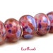 SRA Handcrafted Artisan Lampwork Bead Set - SUMMER LOVIN'