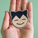 Snorlax -- Embroidered Iron-on Pokemon Patch