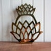 Vintage Brass Pineapple Trivet - Virginia Metalcrafters