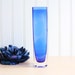 Mid-Century Murano Sommerso-Style Blue Vase
