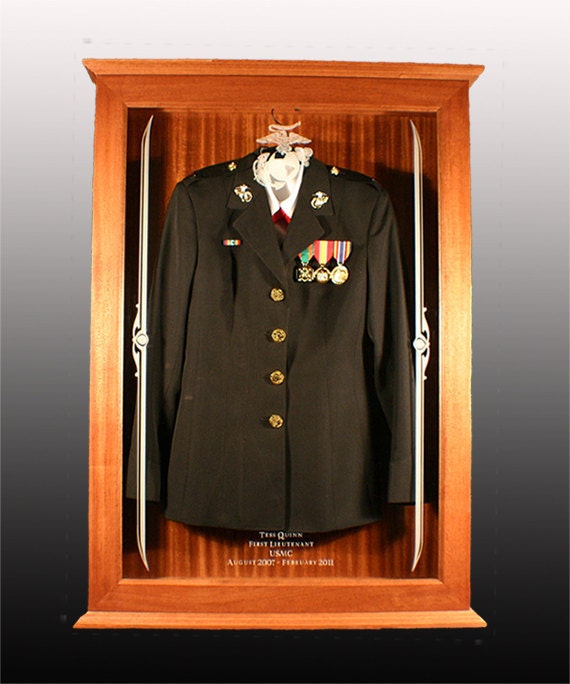 Military Uniform Display Case