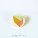 Geometric brooch prism minimal jewelry by AtelierGilet - Hopscotch n. 2