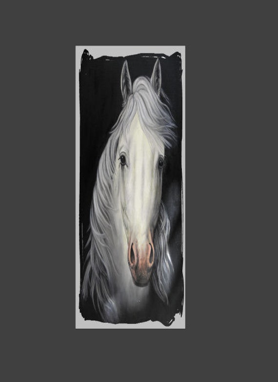 items similar to printable gentle horse bookmark on etsy