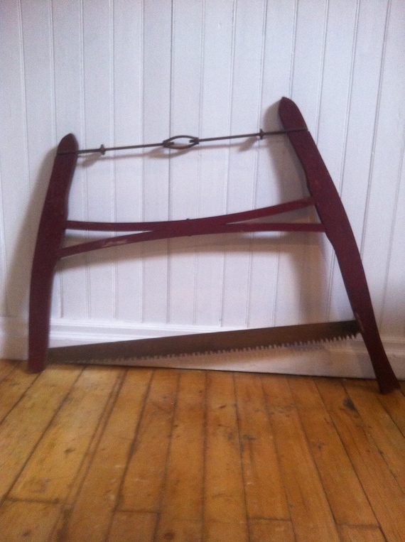 BARN FIND Old Buck Saw 28 Inch Blade Rusty by PureHeartland