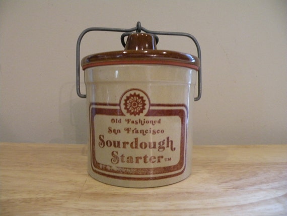 Old Fashioned San Francisco Sourdough Starter Crock AWESOME