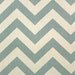 1 yard Village Blue / Natural Zig Zag Chevron - Premier Prints - Decorators Fabric