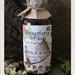 Crystal and Herb Grimoire Page Stain Book of Shadows BOS