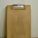 Old Asian wood clipboard