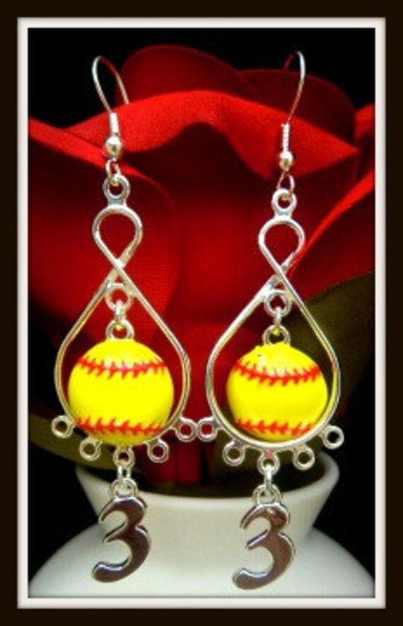 Items similar to Personalized Sports Jewelry on Etsy