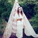 RESERVED for ANNIE - White Layered Ruffles Maxi Skirt and Dress