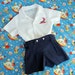 70s Baby Boy Sailor Suit, Size 12 to 18 months