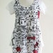 Building Home Town City Art Fashion Tunic Top Side Pockets Women T-Shirt White T-Shirt Size M