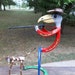 Metal Sculpture Bird Hunter Bird Dog Horseshoe Yard Art Garden Art Indoor Outdoor