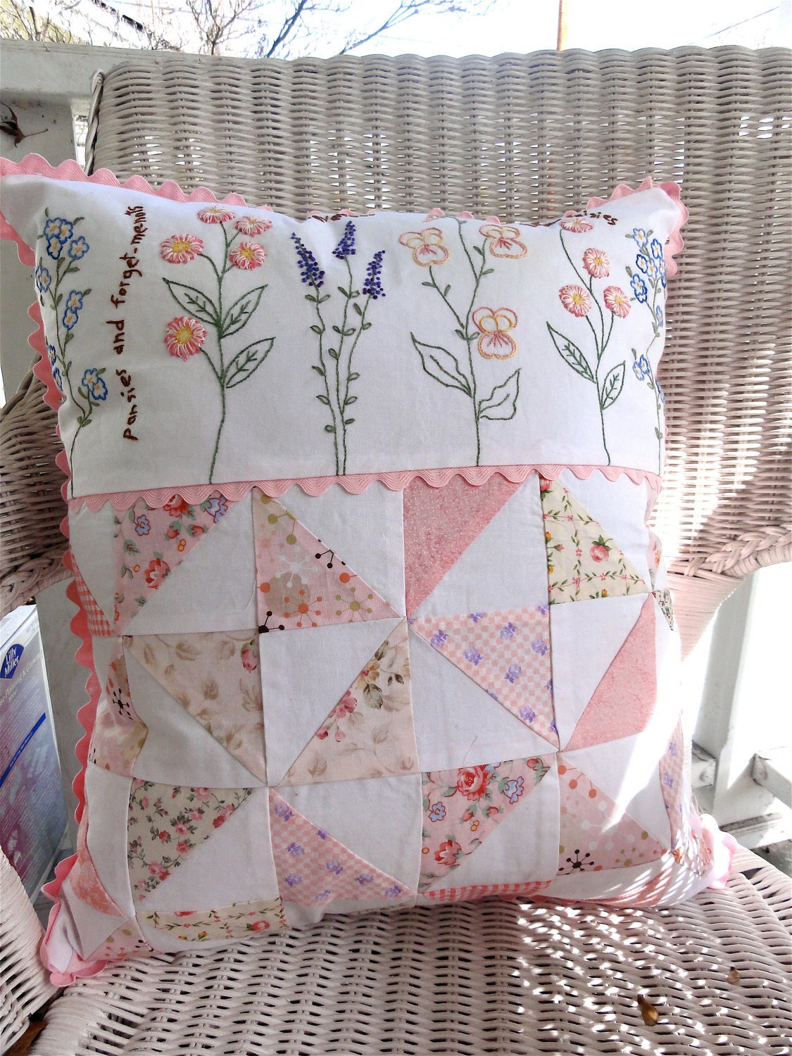 Pillow Cottage Style French Country Bedroom Sun porch