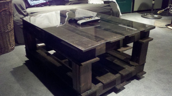 Items similar to Re-Claimed Pallet Wood Coffee Table on Etsy