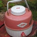 Vintage Coleman Camping Water Cooler In Pink Complete